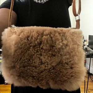 Alpaca Fur Handbag